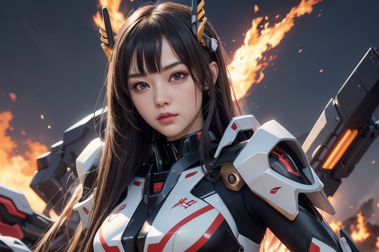 mecha_musume,  metal,  masterpiece on Tensor.Art