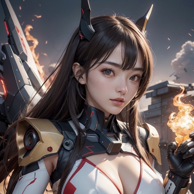 mecha_musume,  metal,  masterpiece on Tensor.Art