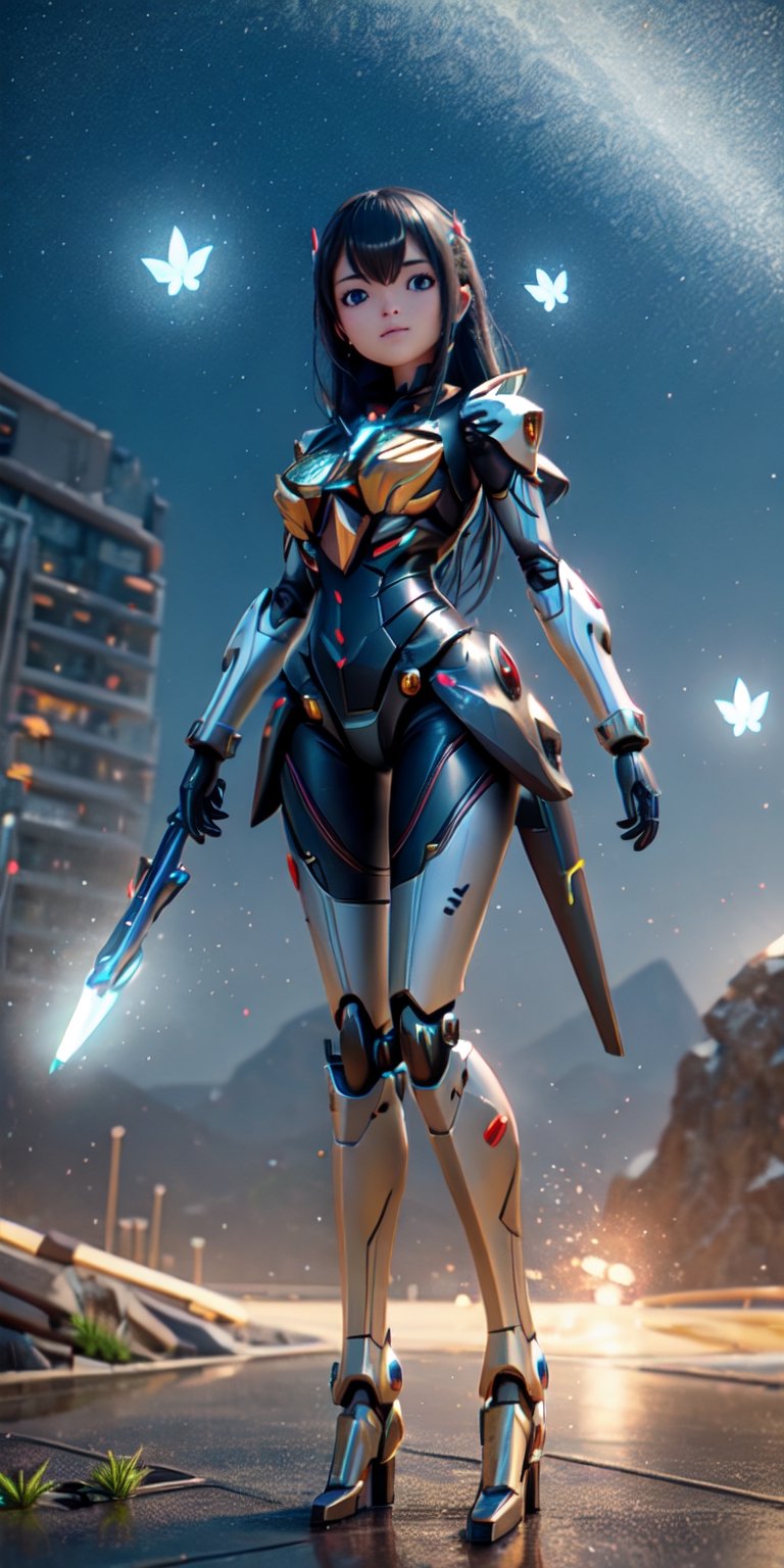 1girl,  full_body,  mechanical on Tensor.Art
