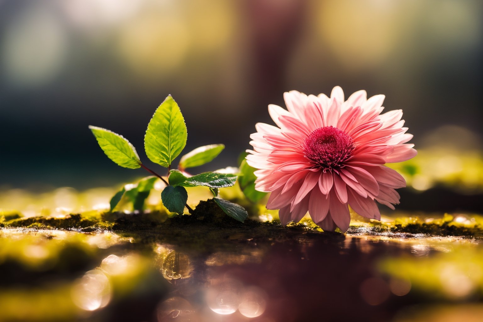 8K photo-realistic image with a cinematic feel. The focus should be on macrophages interacting with vibrant and beautiful...