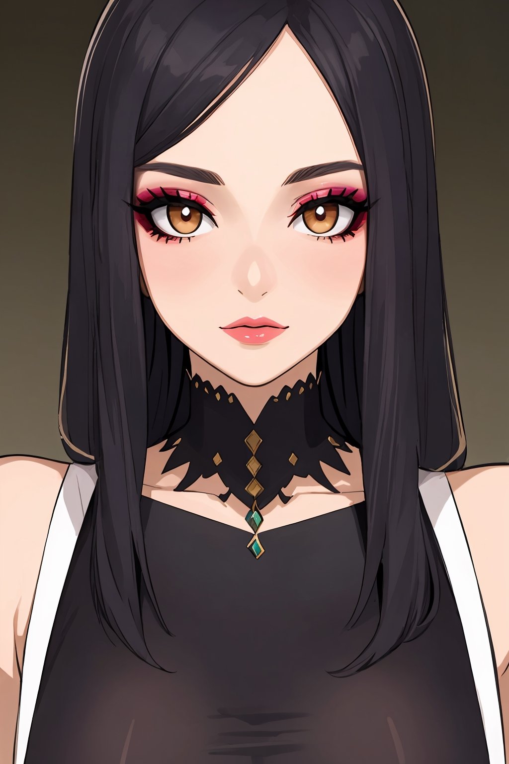 (hyper detailed),  Apply a natural and classic makeup look that enhances the character's features without being overly tre...