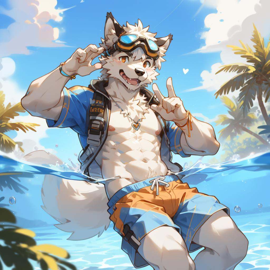 male,  anthro,  furry on Tensor.Art