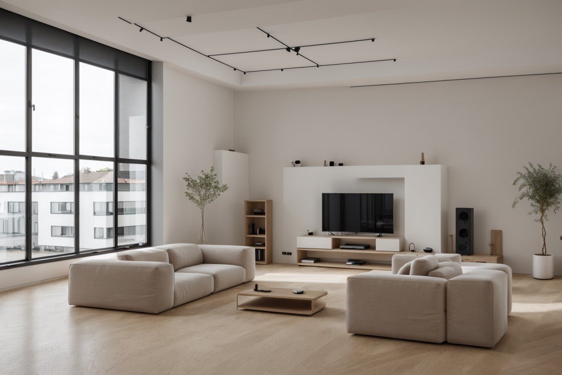 minimalism livingroom by Architech1904 on Tensor.Art