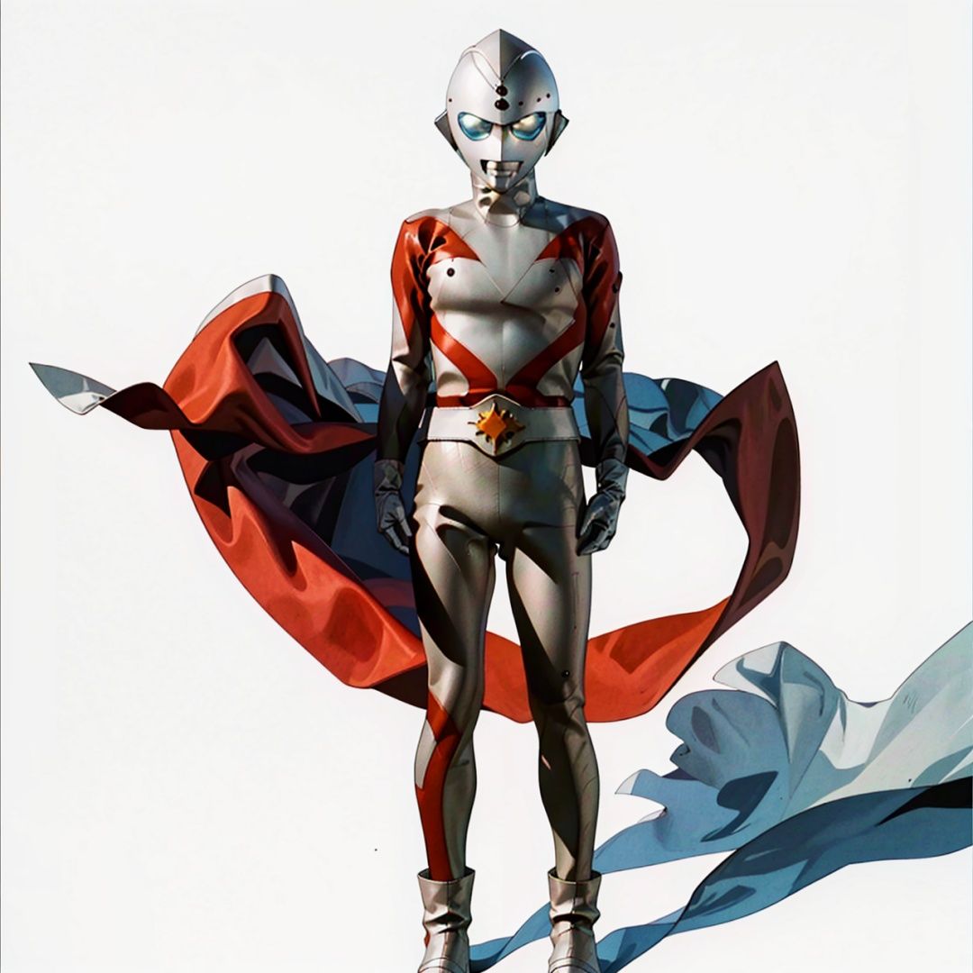  (masterpiece:1.3), (the best quality:1.2), (super fine illustrations:1.2), (Masterpiece), high quality, high detail,((white background:1.2)), looking at viewer, (SOLO:1.4),outline,,simple background, bodysuit,boots, armor, gloves,helmet,bodysuit