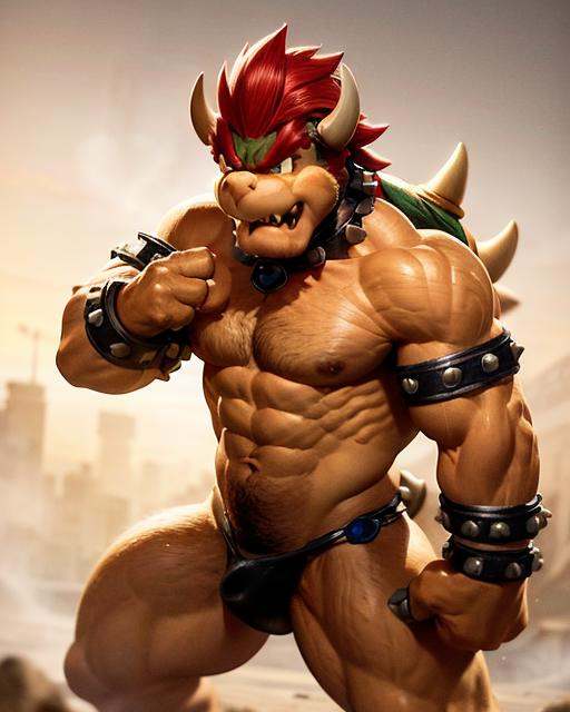 bowser,  masterpiece,  best quality on Tensor.Art