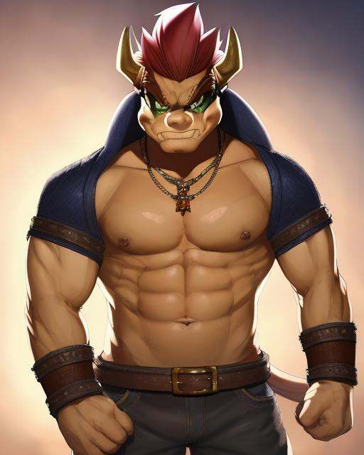 AnimeChan Style bowser,  masterpiece,  best quality on Tensor.Art