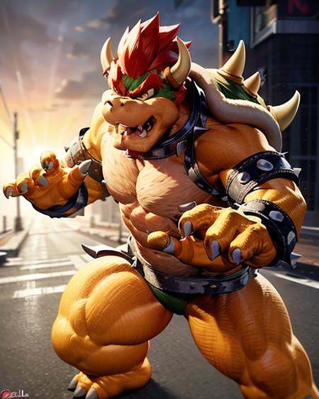 bowser,  masterpiece,  best quality on Tensor.Art