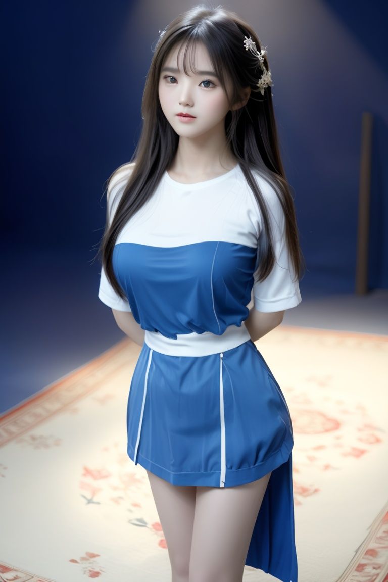 1girl,solo,Best quality,masterpiece,realistic,real,beautiful perfect face,long_hair,huge bust,huge filesize,weak light,look at the audience,<lora:aki-000002_2:1.2>,full_body,miao clothing,