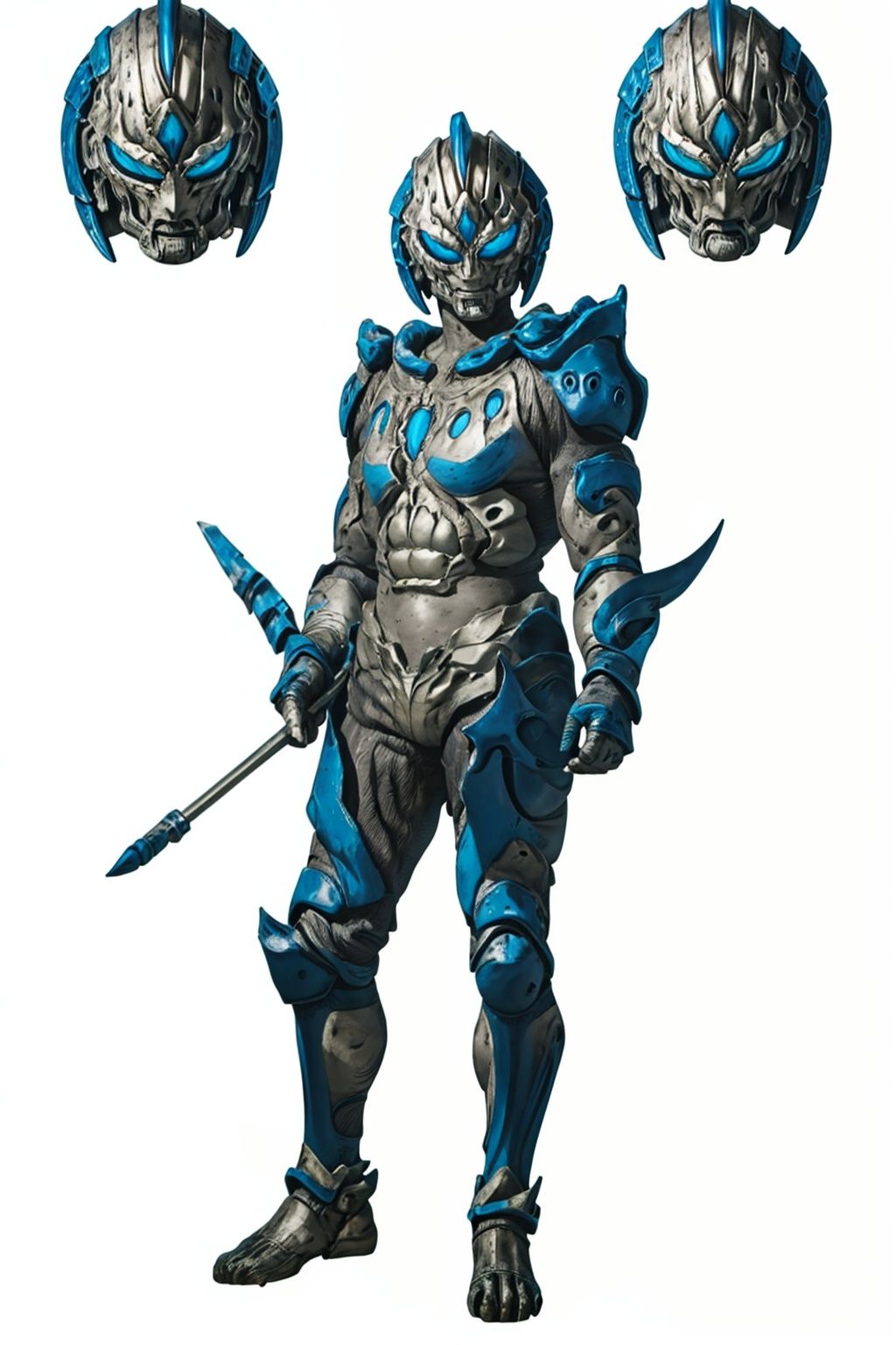 (masterpiece:1.3), (the best quality:1.2), (super fine illustrations:1.2), (Masterpiece), high quality, high detail,((white background:1.2)), looking at viewer, (SOLO:1.4),outline,,simple background,breastplate,shoulder armor,gauntlets,cover,mask, helmet, full armor,weapon,spikes, armor, gloves, horns,horns,gloves