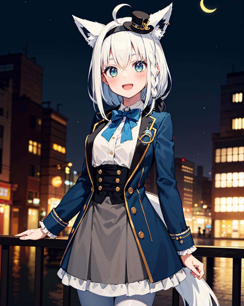1girl,  solo,  city town on Tensor.Art