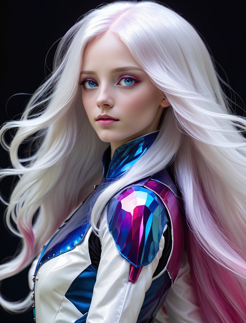 solo,  1girl,  long hair on Tensor.Art