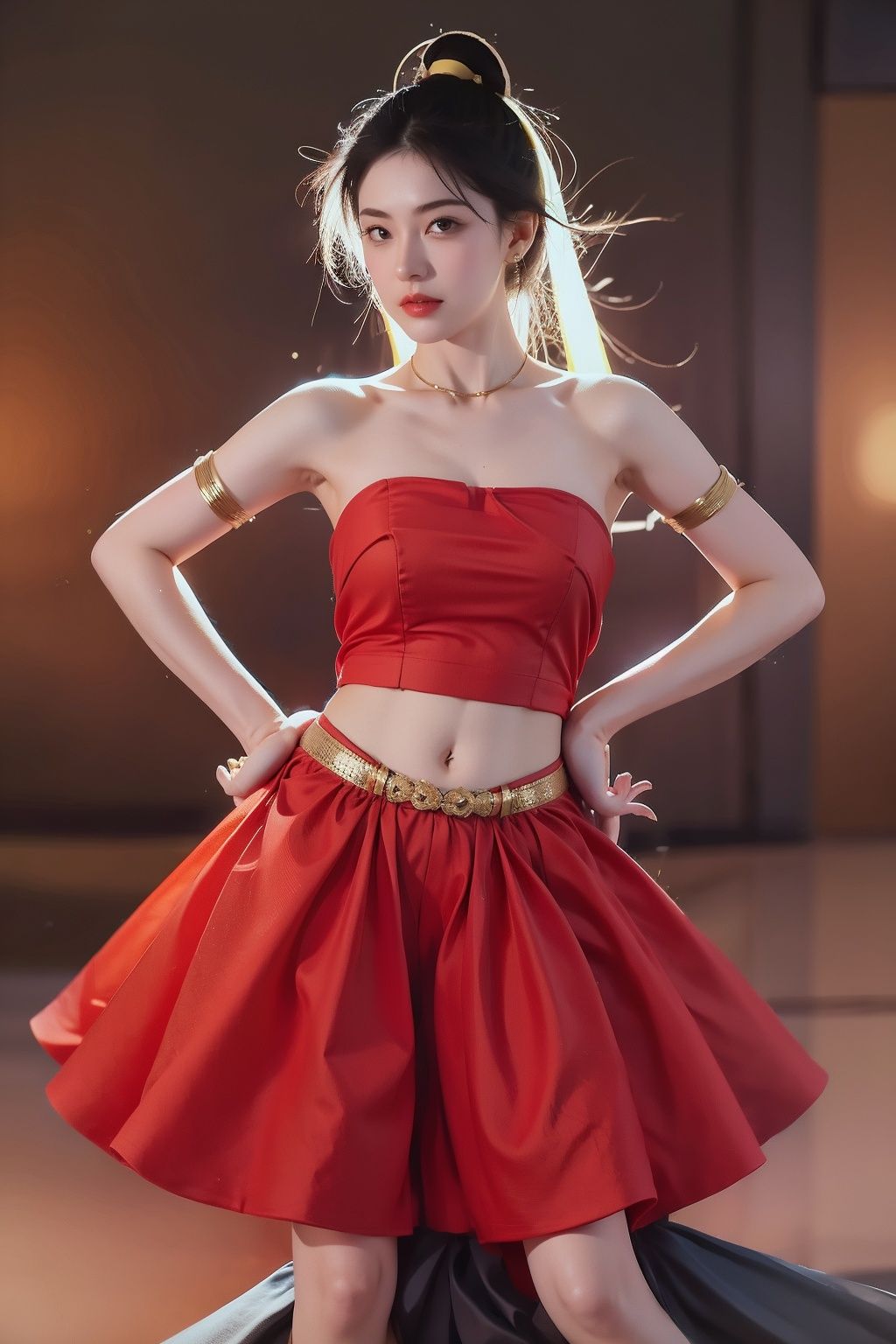 1girl,model pose