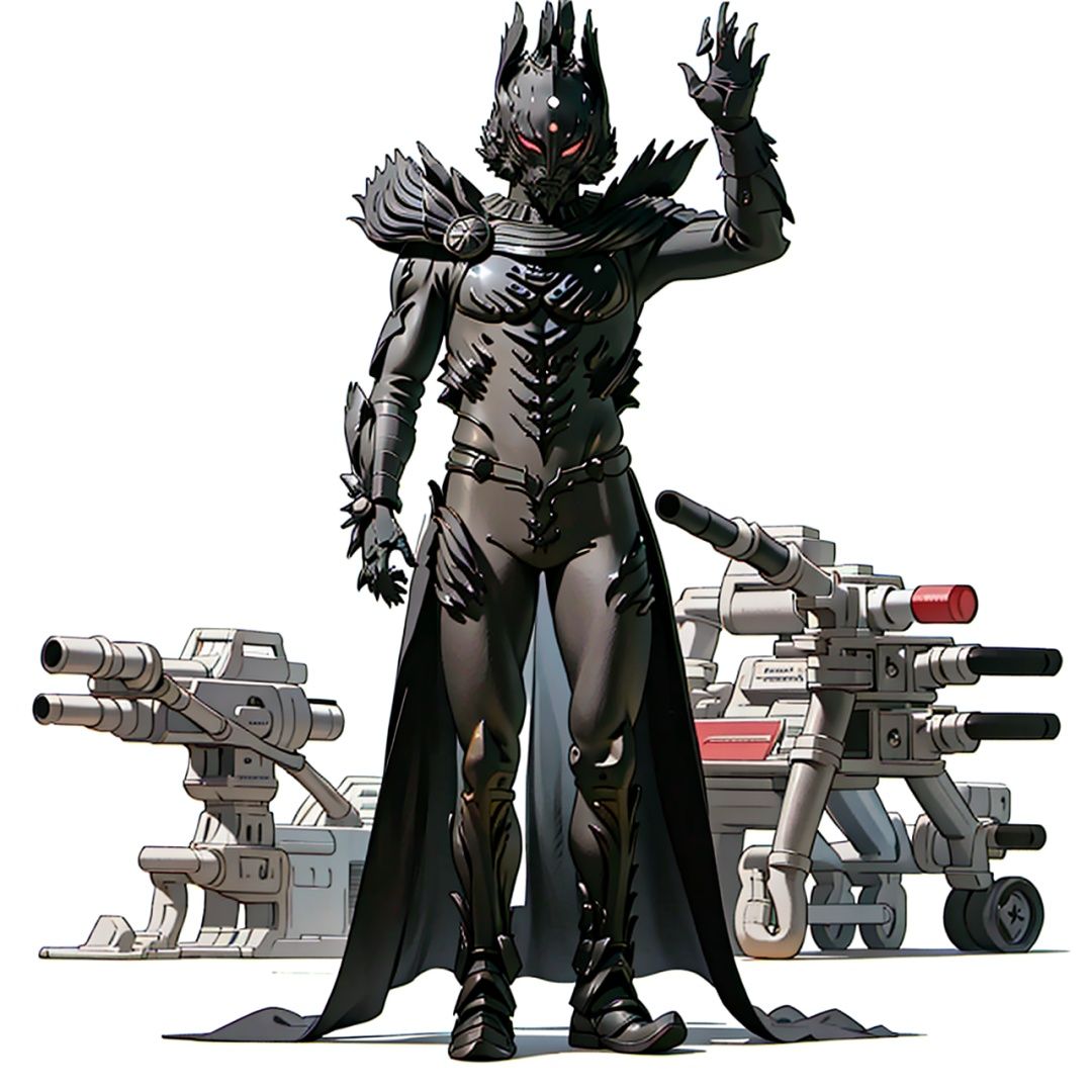 (masterpiece:1.3), (the best quality:1.2), (super fine illustrations:1.2), (Masterpiece), high quality, high detail,((white background:1.2)), looking at viewer, (SOLO:1.4),outline,,simple background,breastplate,shoulder armor,gauntlets,cover,mask, helmet, full armor,weapon,spikes, armor, gloves, horns