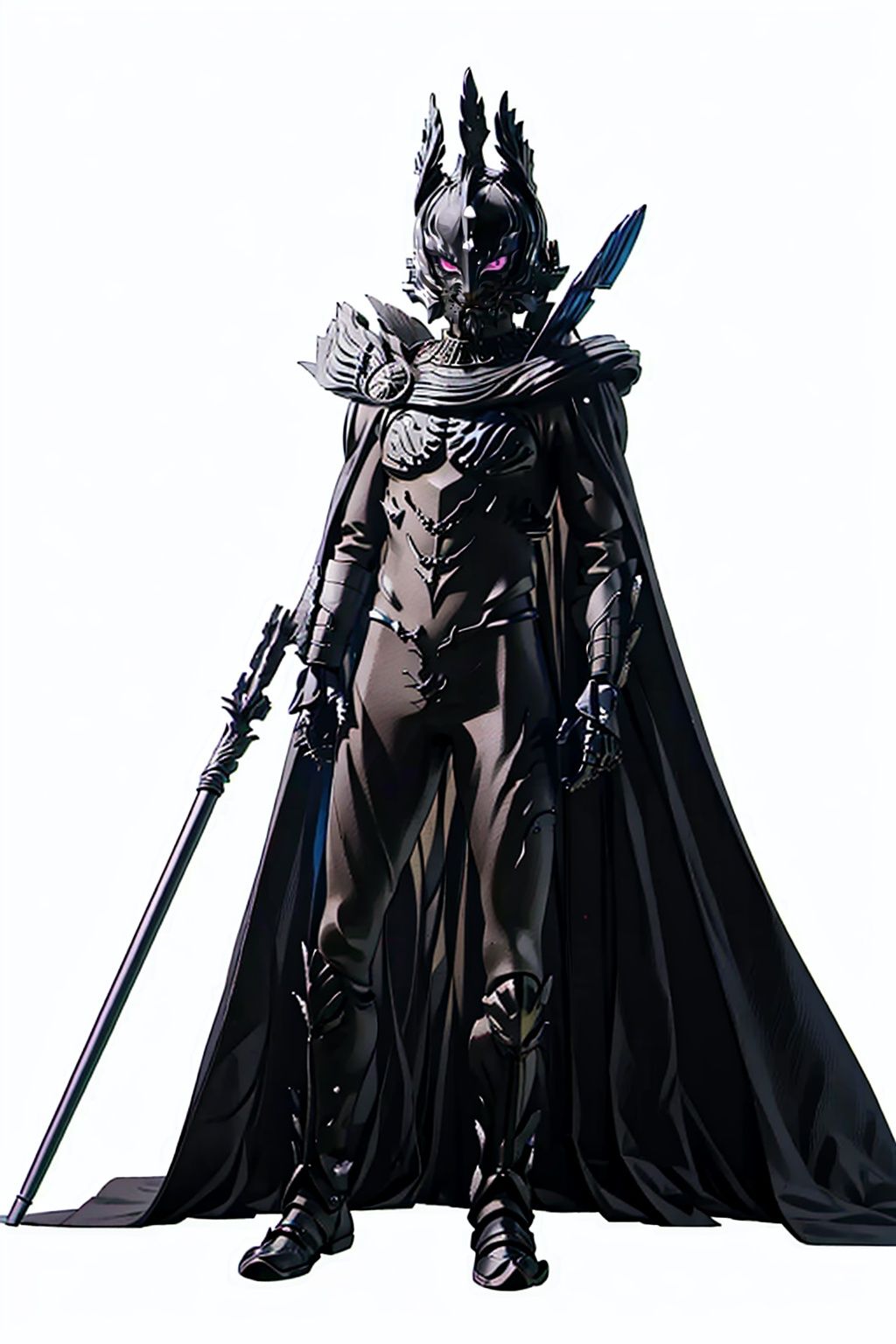 (masterpiece:1.3), (the best quality:1.2), (super fine illustrations:1.2), (Masterpiece), high quality, high detail,((white background:1.2)), looking at viewer, (SOLO:1.4),outline,,simple background,breastplate,shoulder armor,gauntlets,cover,mask, helmet, full armor,weapon,spikes, armor, gloves, horns