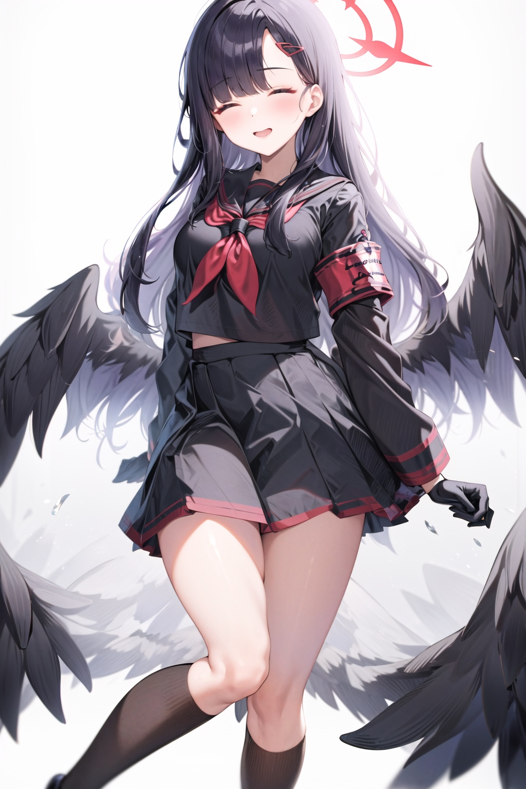 1mature girl,  Ichika,  closed eyes.halo on Tensor.Art