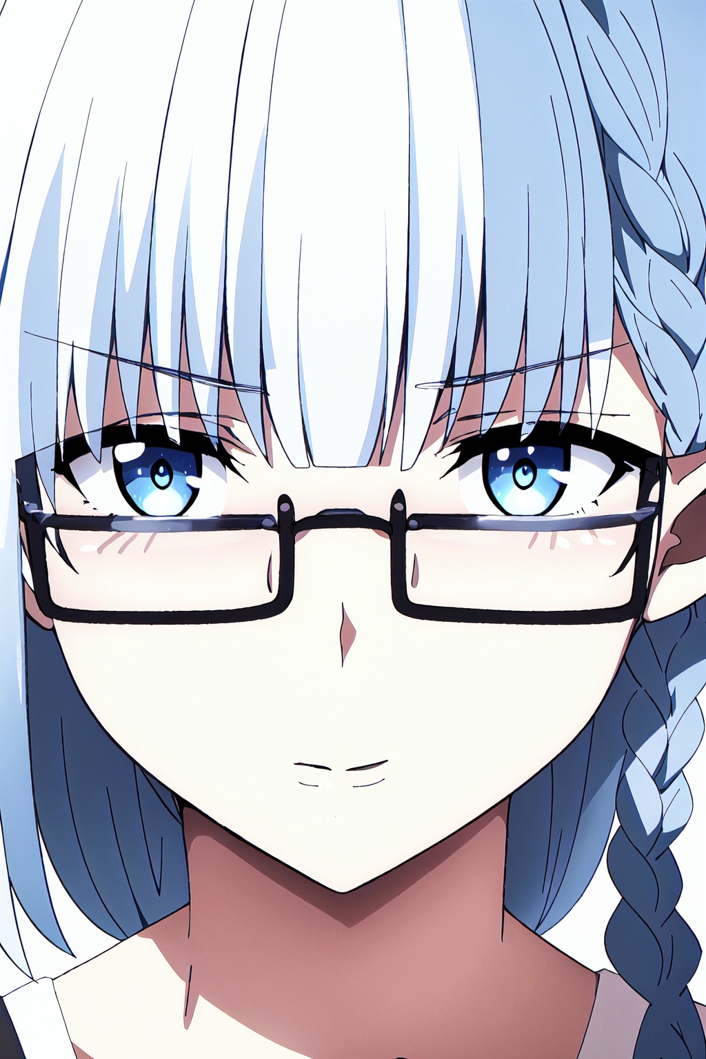 beta,  1girl,  glasses by biowa on Tensor.Art