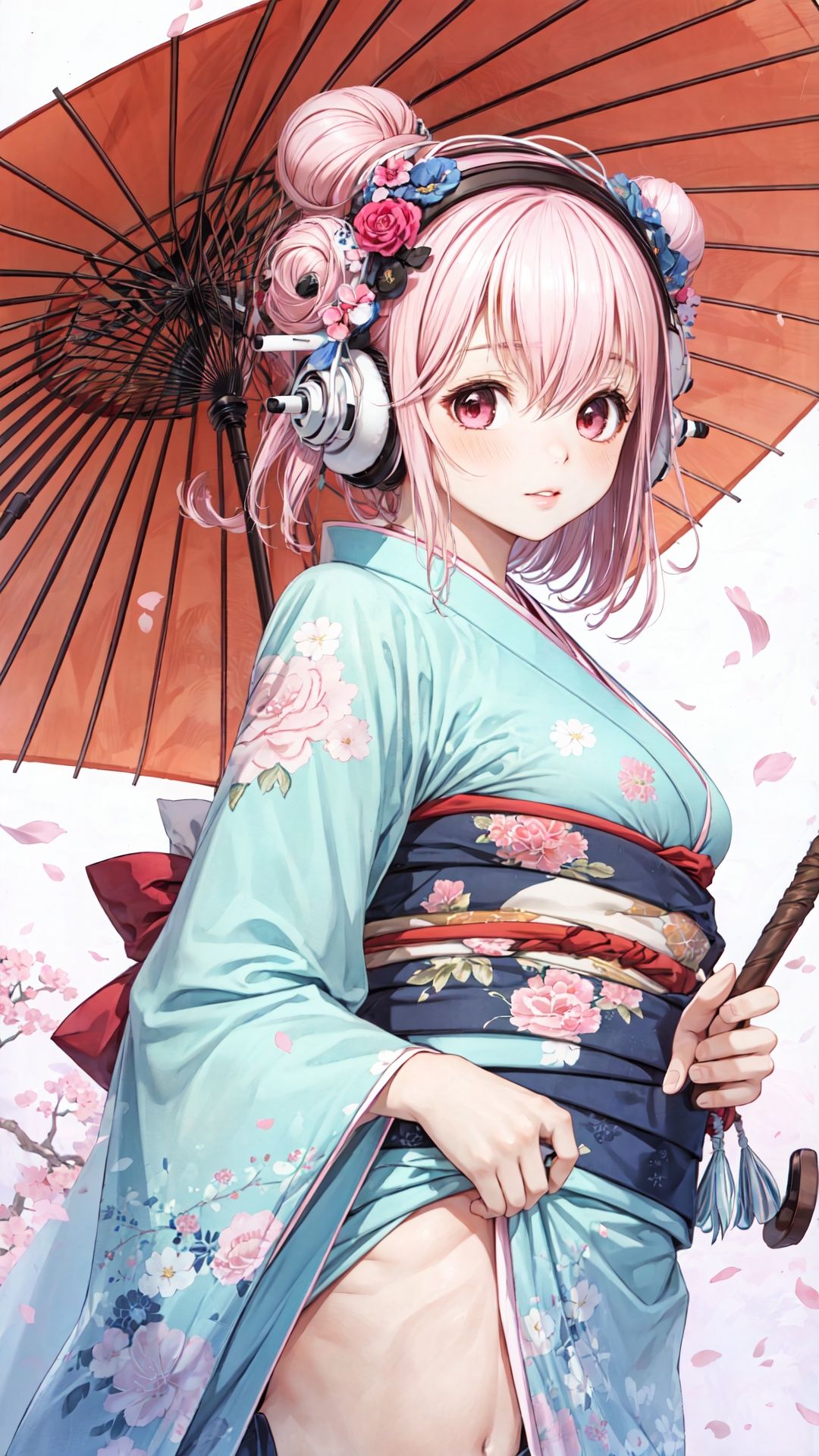 1girl,  yuigahama yui,  solo on Tensor.Art