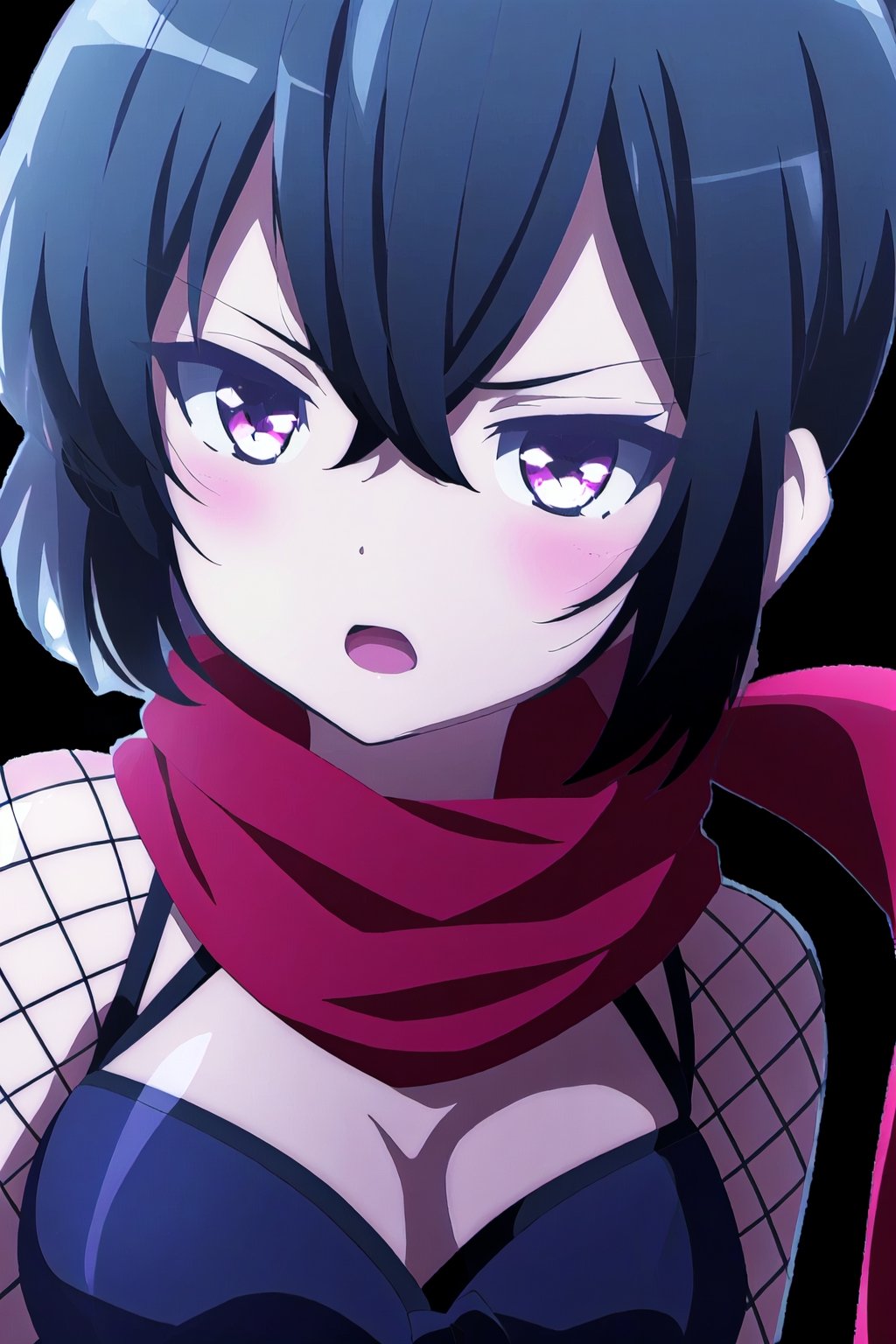 1girl,  solo,  blush on Tensor.Art