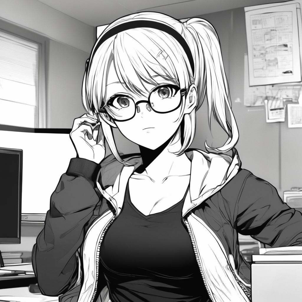 best quality,  anime,  wearing a jacket on Tensor.Art