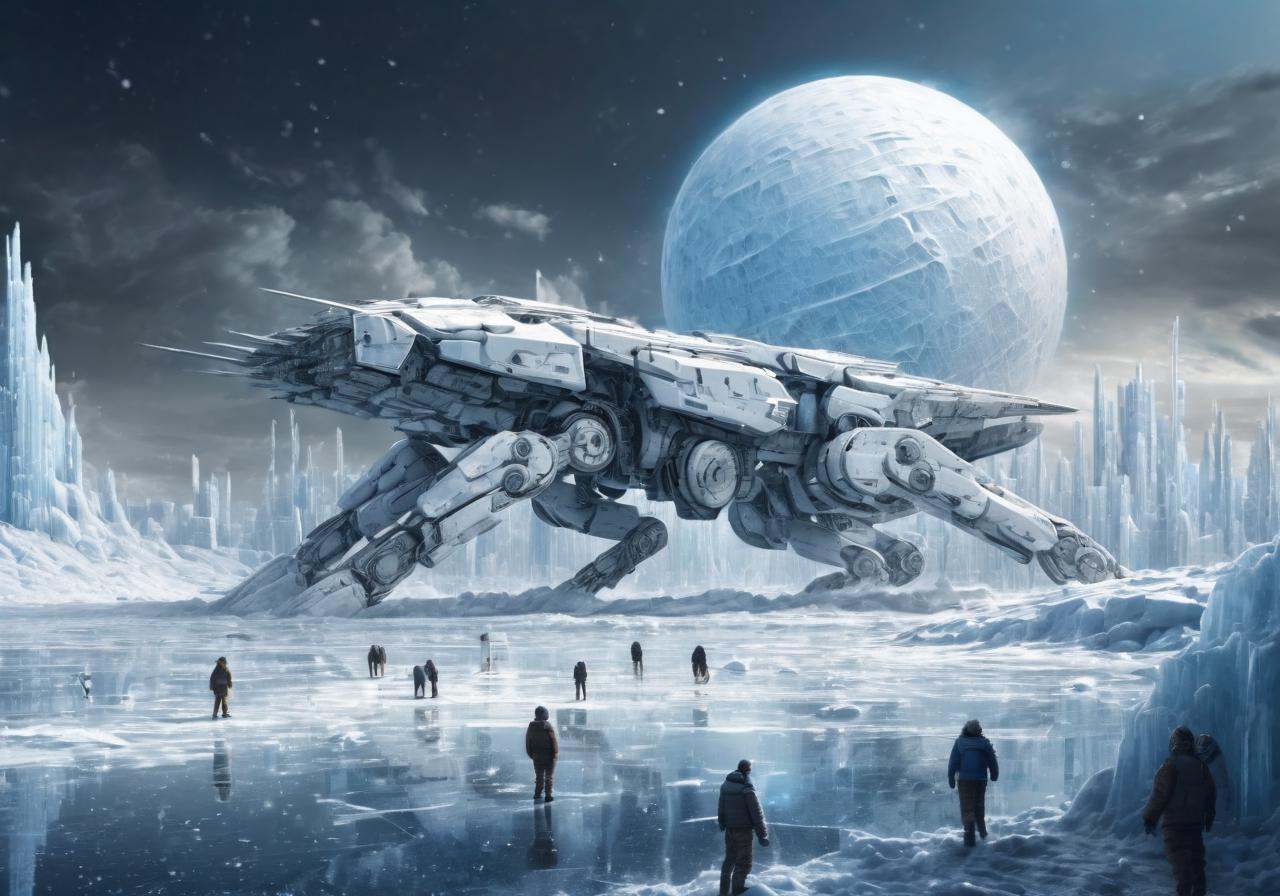 ultra-high precision detail,  8k,  ice on Tensor.Art
