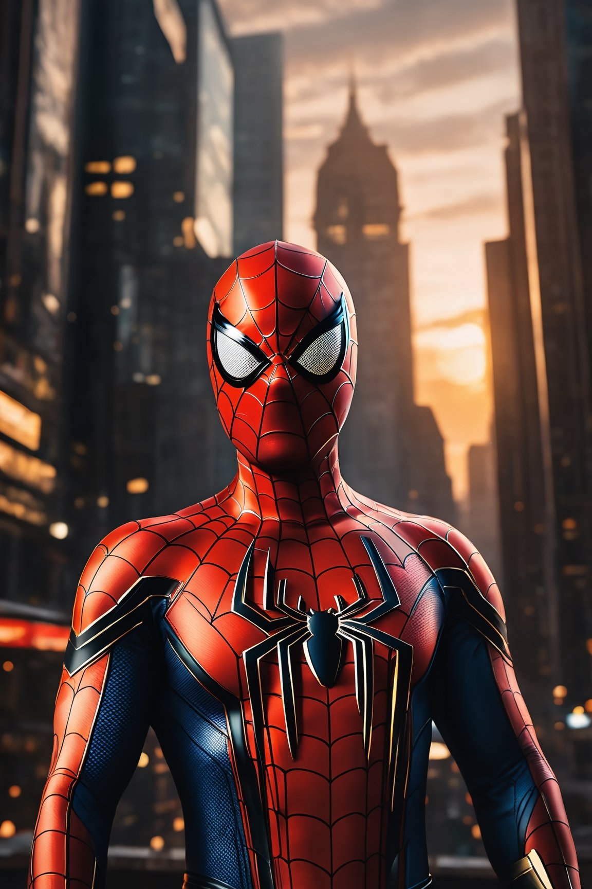 A breathtaking 8K photorealistic concept art masterpiece,  ,  Set against the backdrop of a highly detailed night cityscap...