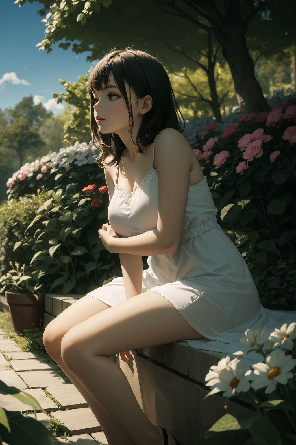 (((masterpiece,  best quality))),  1girl on Tensor.Art