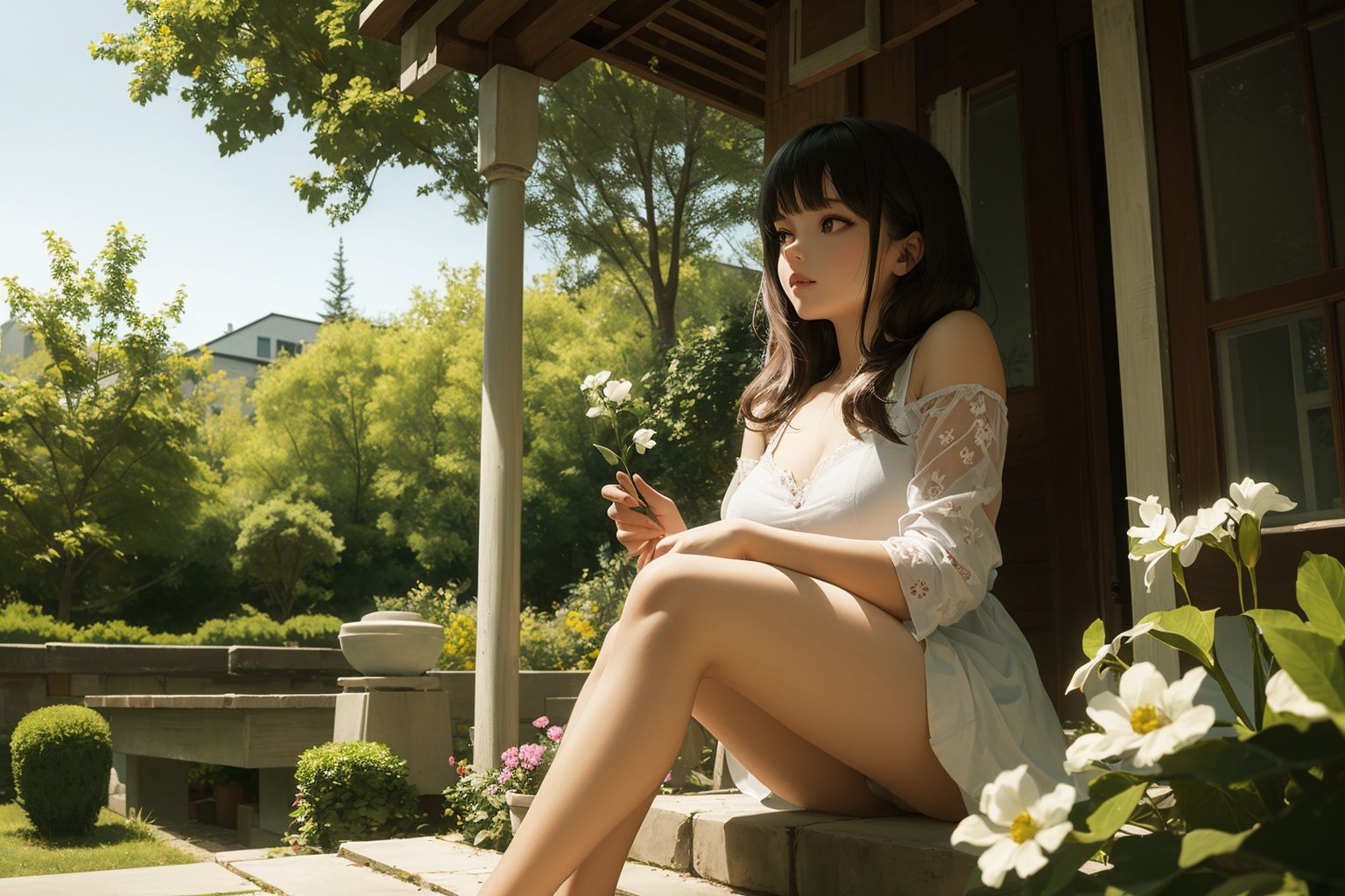 (((masterpiece,  best quality))),  1girl on Tensor.Art