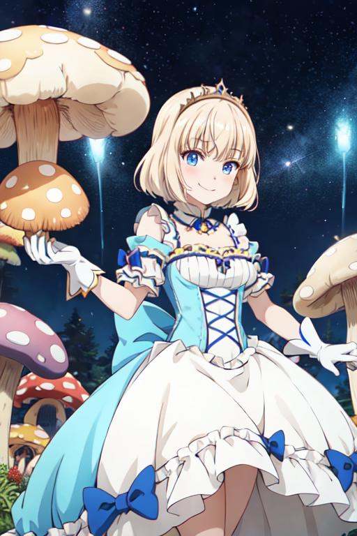 animemia,  have mushrooms,  evil smile on Tensor.Art