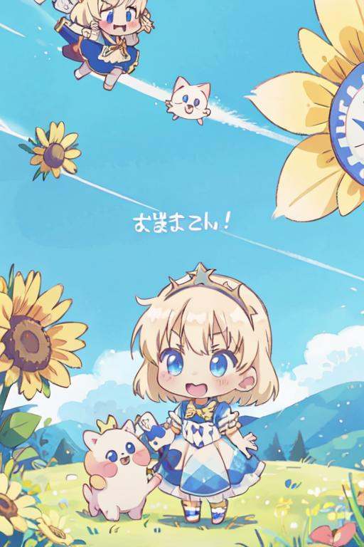 animemia,  chibi on Tensor.Art