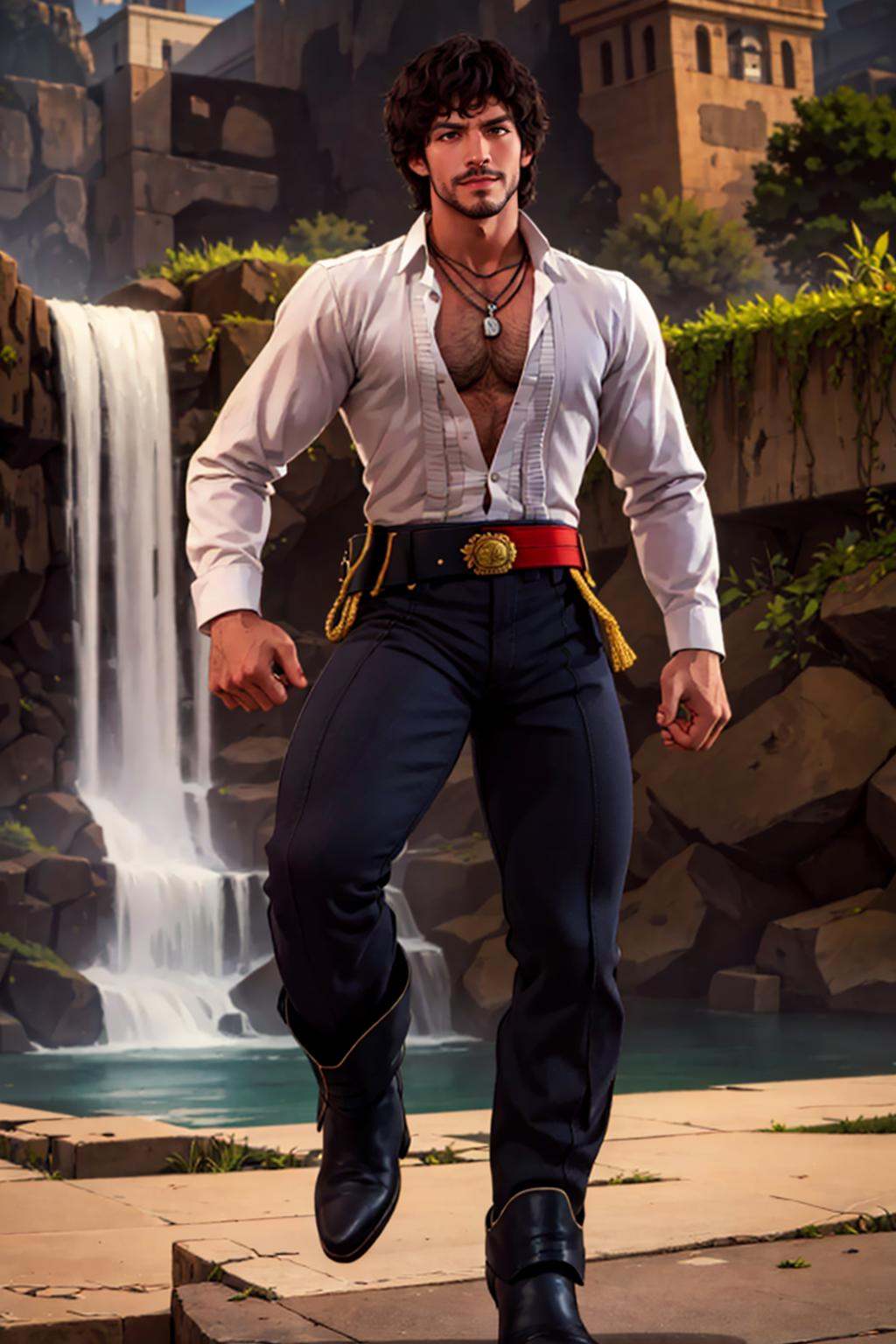 FlynnRider,  1guy,  necklaces on Tensor.Art
