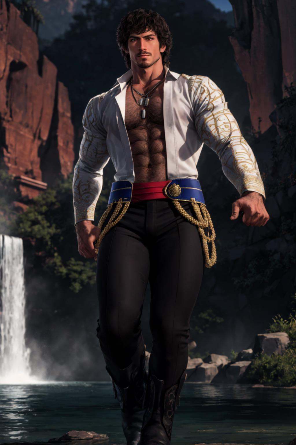 FlynnRider,  1guy,  necklaces on Tensor.Art