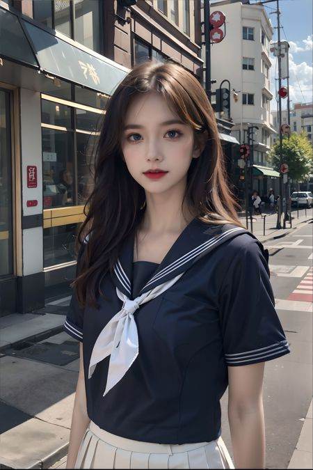 best quality,  1girl,  long hair on Tensor.Art