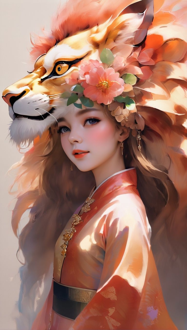 masterpiece,(best quality:1.3),1girl,arien_lion,<lora:LionGirlXL-LORA:1>,