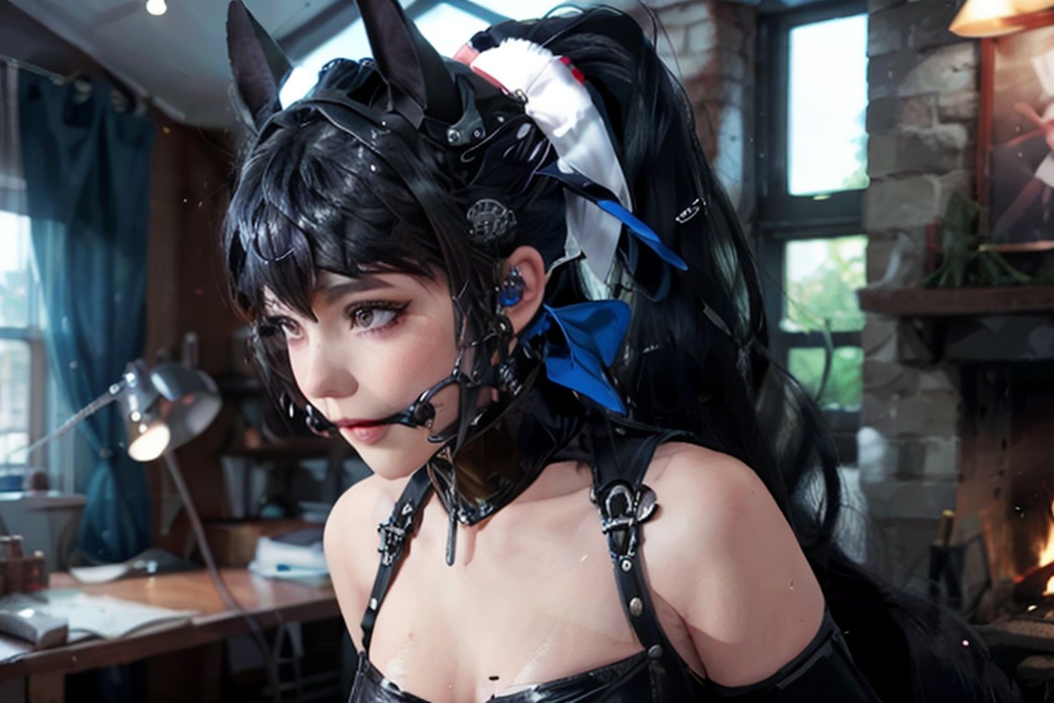 1girl CG 16K Pony Girl
