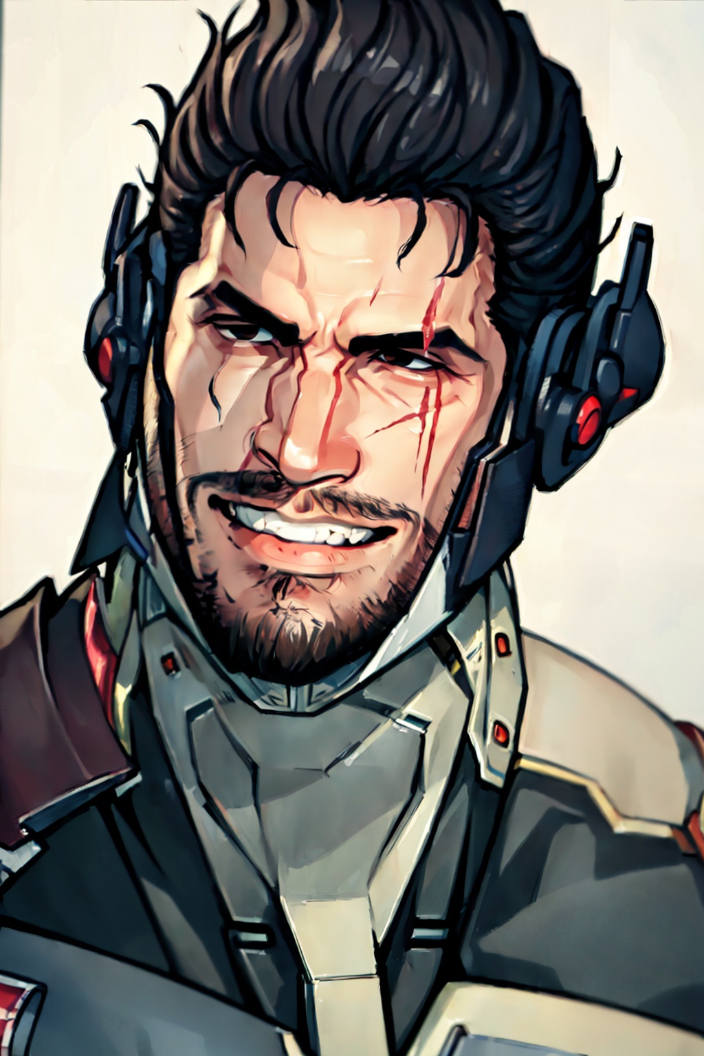 solo,  male focus,  1boy on Tensor.Art