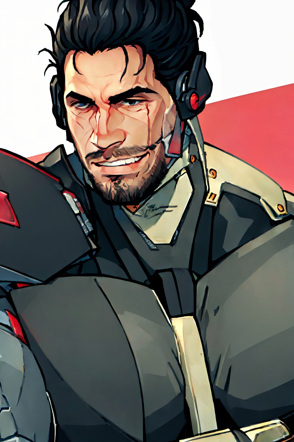 solo,  male focus,  1boy on Tensor.Art