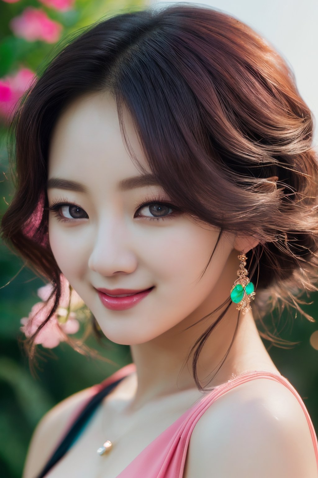 1girl,  korean,  cute smile by Ai Art Vision on Tensor.Art