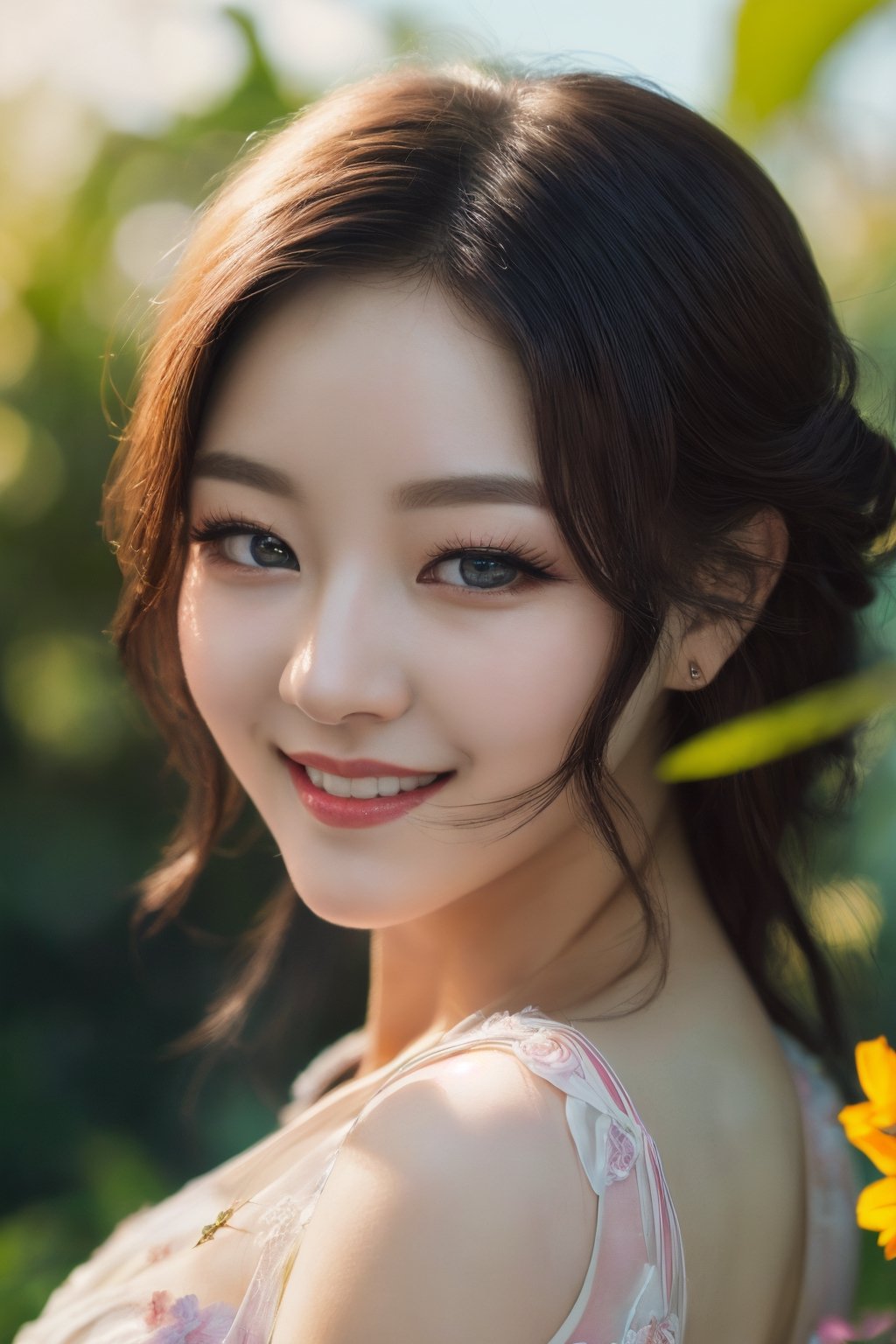 1girl,  korean,  cute smile by Ai Art Vision on Tensor.Art
