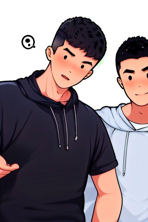 2boy,masterpiece,best quality,male focus, bust,looking at viewer,  white background