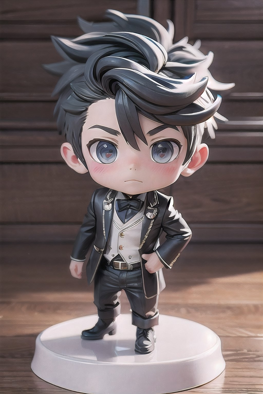 Realistic,  Handsome Men,  3D Chibi Figure on Tensor.Art