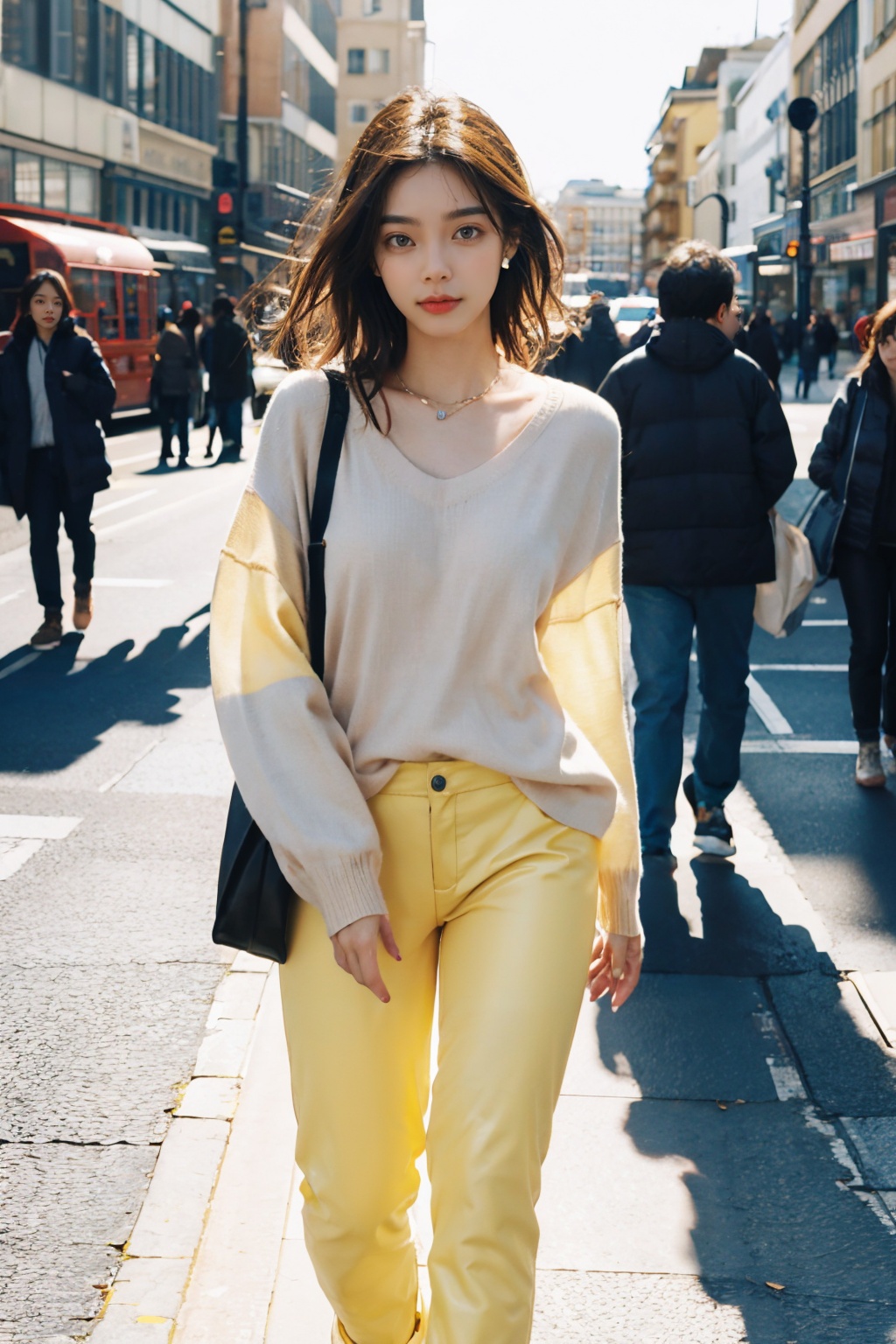 Background: Oxford street,  Lodon,  United Kingdom on Tensor.Art
