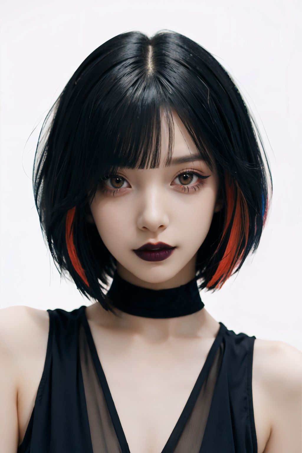 1girl,  solo,  upper body on Tensor.Art