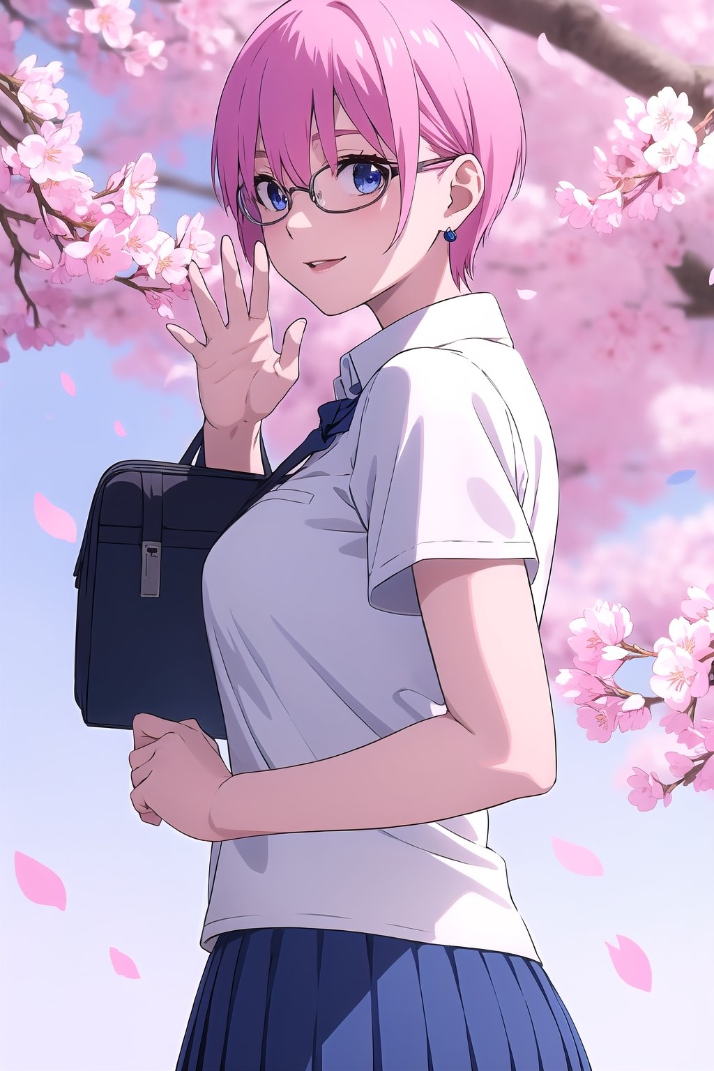 ichika nakano,  short hair,  bangs on Tensor.Art
