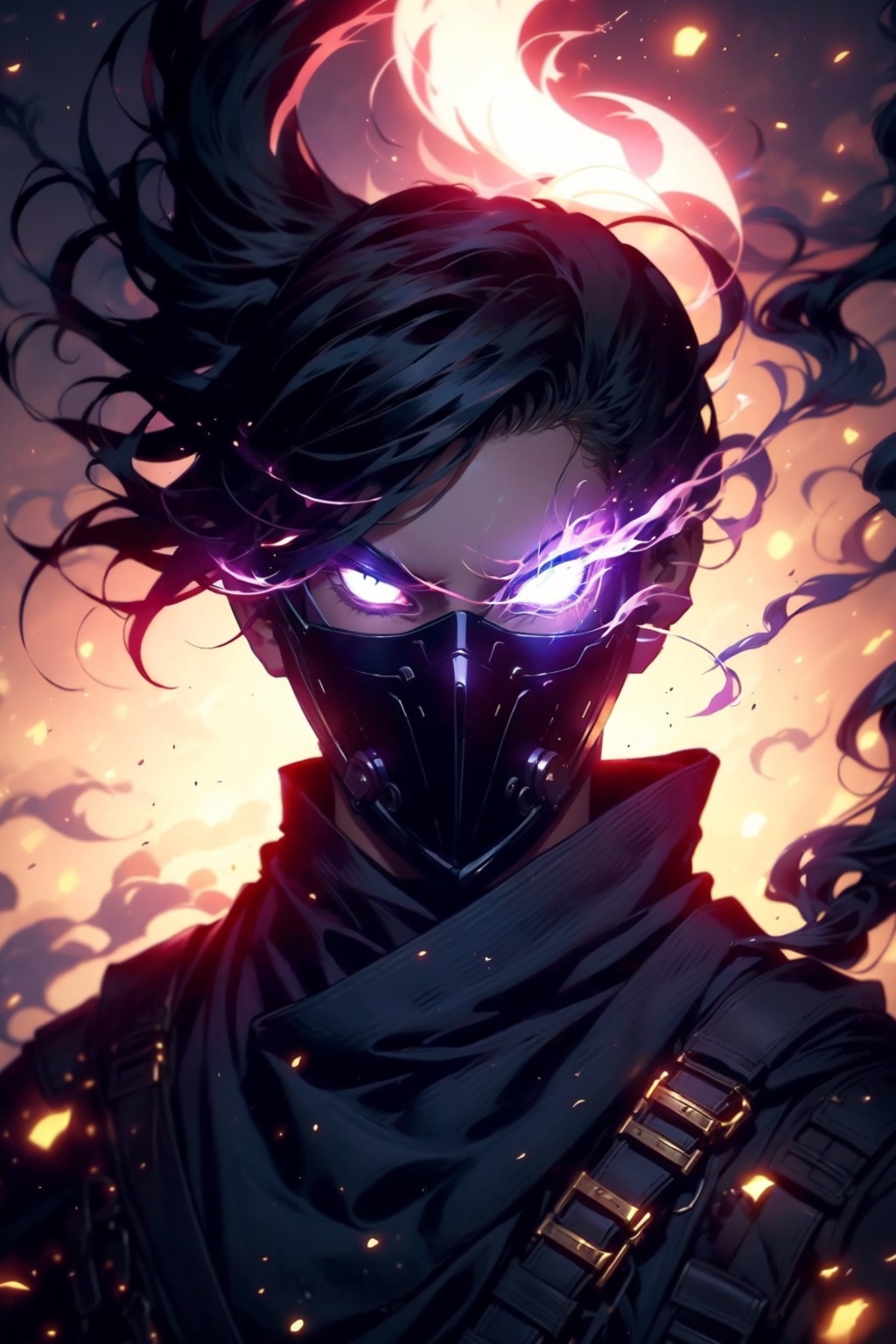 EpicGhost,  solo,  looking at viewer on Tensor.Art