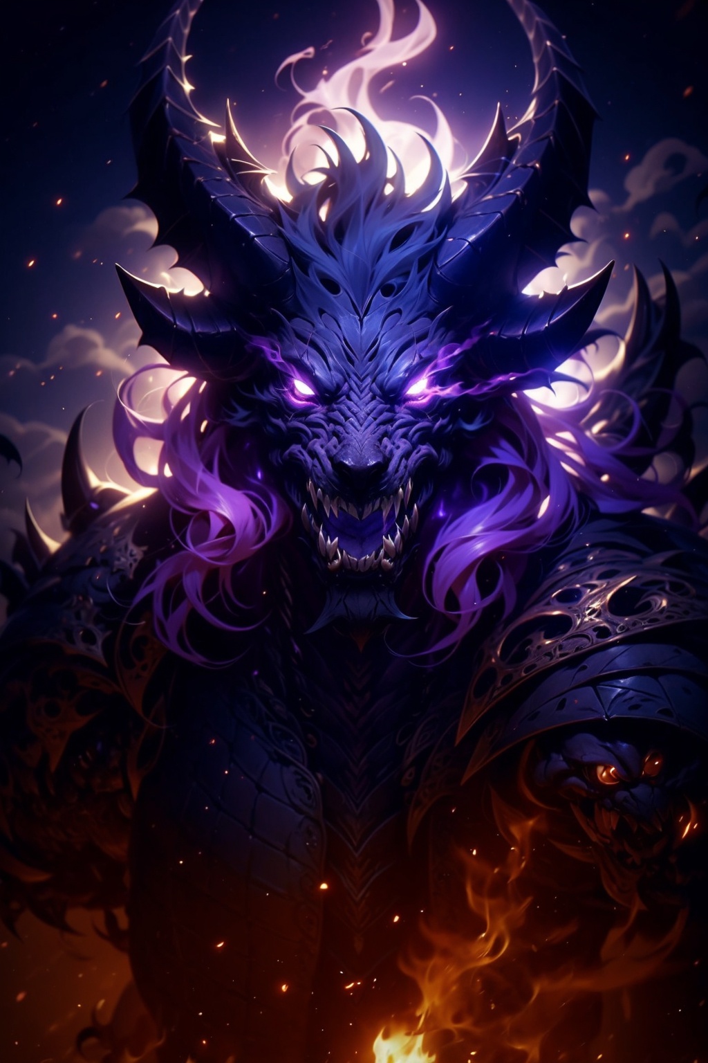 EpicGhost,  solo,  looking at viewer on Tensor.Art