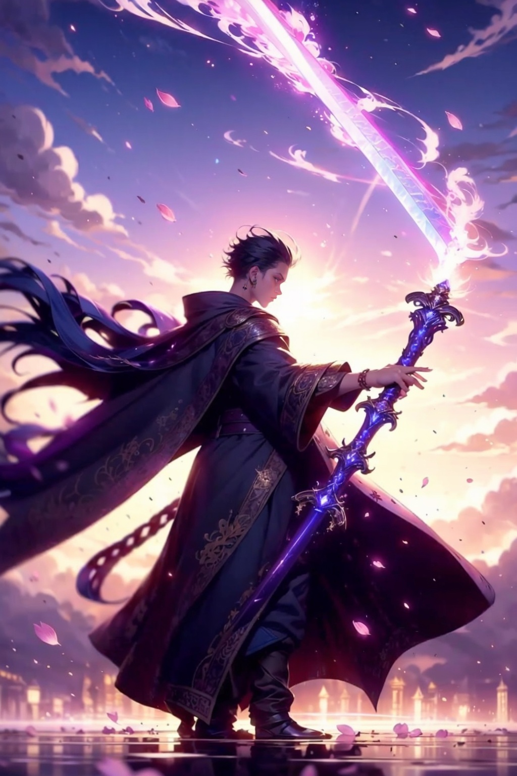 EpicGhost,  solo,  short hair on Tensor.Art