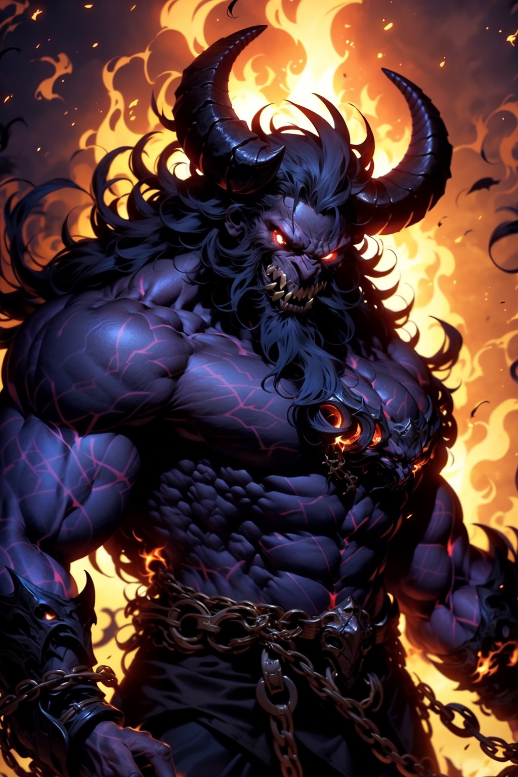 EpicGhost,  solo,  long hair on Tensor.Art