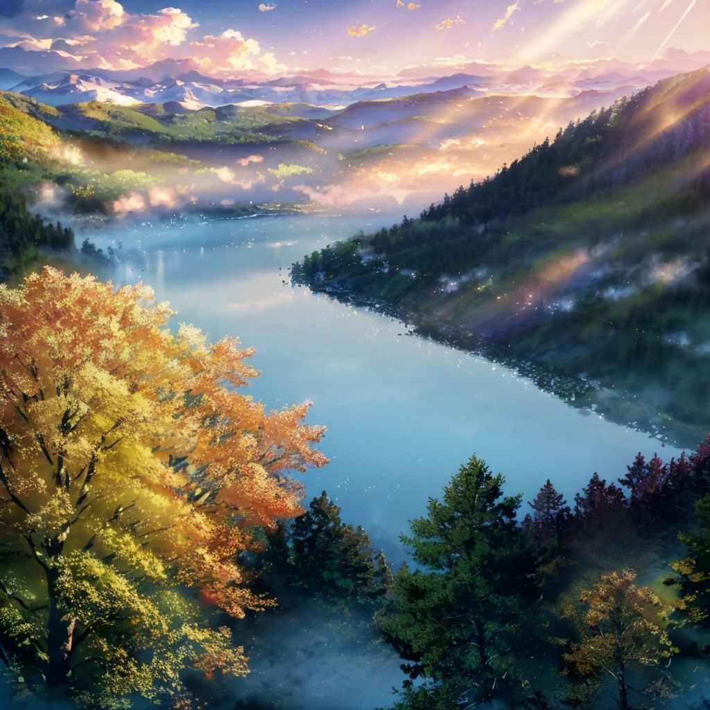 (8k, RAW photo, best quality, masterpiece:1.2),(super realistic, photo-realistic:1.3), ultra-detailed, extremely detailed cg 8k wallpaper,hatching (texture),skin gloss,light persona,(extremely delicate and beautiful), mz-hd, scenery, no humans, outdoors, nature, tree, sky, forest, mountain, landscape, bird,<lora:1010ndmzyh-000018:0.8>