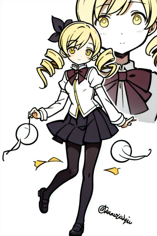 mamitomoe,  ,  mami tomoe on Tensor.Art