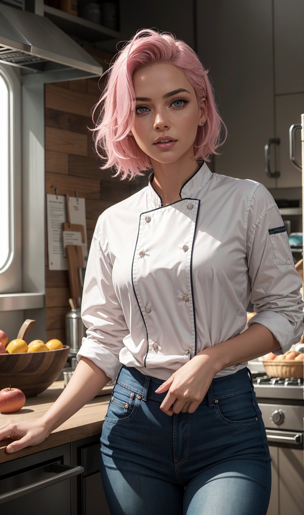 woman,  solo,  chef on Tensor.Art